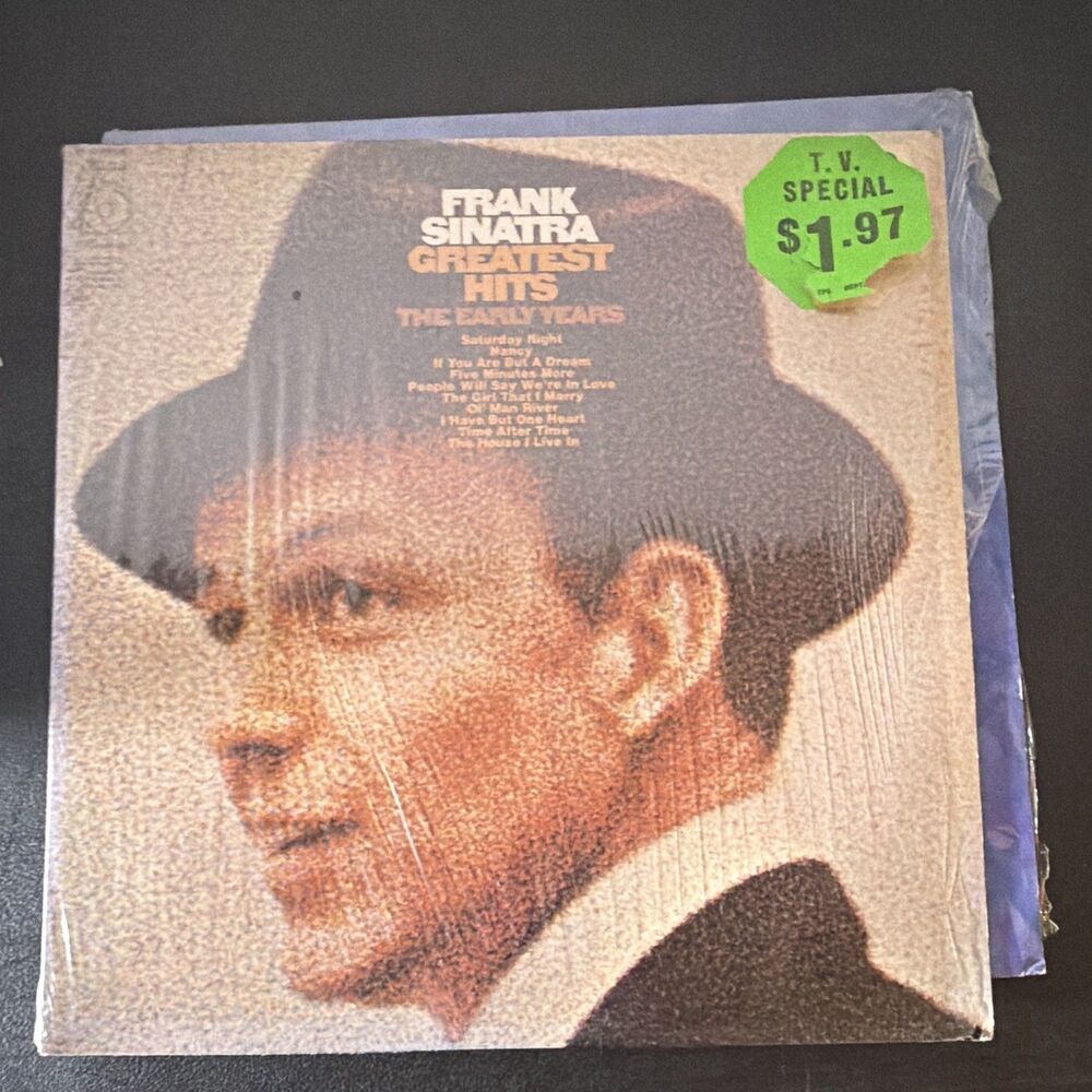 Frank Sinatra Greatest Hits (The Early Years) Vinyl LP Harmony KH 30318
